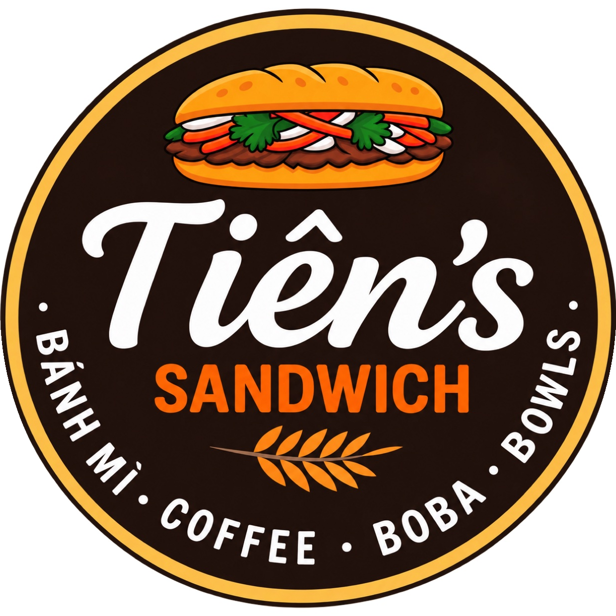 Tiên's Sandwich logo